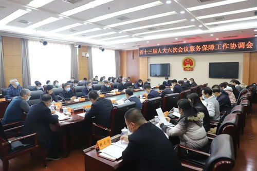 省十三屆人大六次會議服務保障工作協調會召開 馬青林出席并講話